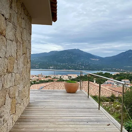Villa Surplombant Le Valinco